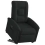 Sillón reclinable elevable tela negro de , Sillones - Ref: Foro24-3303256, Precio: 277,99 €, Descuento: %