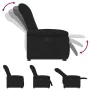 Sillón reclinable elevable tela negro de , Sillones - Ref: Foro24-3303256, Precio: 277,99 €, Descuento: %