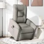 Sillón reclinable elevable tela gris taupe de , Sillones - Ref: Foro24-3303261, Precio: 290,42 €, Descuento: %