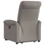 Sillón reclinable elevable tela gris taupe de , Sillones - Ref: Foro24-3303261, Precio: 290,42 €, Descuento: %