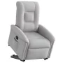 Sillón reclinable elevable de tela gris nube de , Sillones - Ref: Foro24-3303263, Precio: 278,49 €, Descuento: %