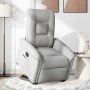Sillón reclinable elevable de tela gris nube de , Sillones - Ref: Foro24-3303263, Precio: 278,49 €, Descuento: %