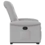 Sillón reclinable elevable de tela gris nube de , Sillones - Ref: Foro24-3303263, Precio: 278,49 €, Descuento: %