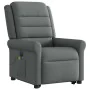 Sillón de masaje eléctrico reclinable elevable tela gris oscuro de , Sillones - Ref: Foro24-3303345, Precio: 332,45 €, Descue...