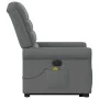 Sillón de masaje eléctrico reclinable elevable tela gris oscuro de , Sillones - Ref: Foro24-3303345, Precio: 332,45 €, Descue...