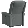 Sillón de masaje eléctrico reclinable elevable tela gris oscuro de , Sillones - Ref: Foro24-3303345, Precio: 332,45 €, Descue...