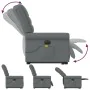 Sillón de masaje eléctrico reclinable elevable tela gris oscuro de , Sillones - Ref: Foro24-3303345, Precio: 332,45 €, Descue...