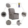 Sillón de masaje eléctrico reclinable elevable tela taupé de , Sillones - Ref: Foro24-3303351, Precio: 361,89 €, Descuento: %