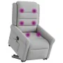Sillón de masaje eléctrico reclinable elevable tela gris nube von , Sessel - Ref: Foro24-3303353, Preis: 329,43 €, Rabatt: %