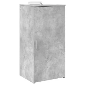 Armario de madera de ingeniería gris hormigón 50x45x103,5 cm de , Taquillas y armarios de almacenamiento - Ref: Foro24-859045...