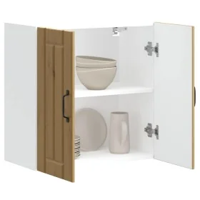 Armario de pared de cocina Lucca roble artesanal de , Armarios de cocina - Ref: Foro24-853826, Precio: 63,94 €, Descuento: %