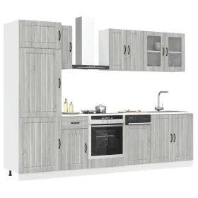 Mueble cocina Kalmar sonoma gris 8 pzas madera contrachapada de , Armarios de cocina - Ref: Foro24-3314807, Precio: 619,87 €,...