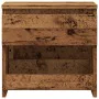 Mesita de noche madera contrachapada madera antigua 40x30x39 cm de , Mesitas de noche - Ref: Foro24-856406, Precio: 40,24 €, ...