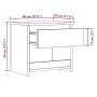 Mesita de noche madera contrachapada madera antigua 40x30x39 cm de , Mesitas de noche - Ref: Foro24-856406, Precio: 40,24 €, ...