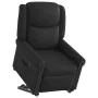 Sillón reclinable eléctrico pie cuero sintético negro brillante de , Sillones - Ref: Foro24-3303422, Precio: 342,44 €, Descue...