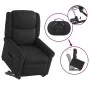 Sillón reclinable eléctrico pie cuero sintético negro brillante de , Sillones - Ref: Foro24-3303422, Precio: 342,44 €, Descue...