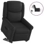 Sillón reclinable eléctrico pie cuero sintético negro brillante de , Sillones - Ref: Foro24-3303422, Precio: 342,44 €, Descue...