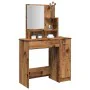 Tocador con espejo envejecida 86,5x35x136 cm by , Bedroom Dressers - Ref: Foro24-857009, Price: 92,92 €, Discount: %