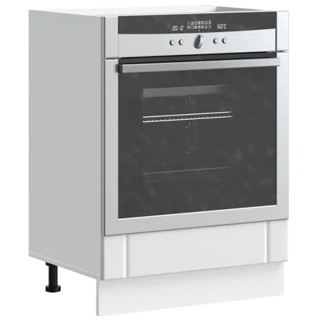 Mueble de horno Lucca blanco madera reconstituida de , Armarios de cocina - Ref: Foro24-853757, Precio: 64,05 €, Descuento: %
