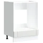 Mueble de horno Lucca blanco madera reconstituida de , Armarios de cocina - Ref: Foro24-853757, Precio: 64,05 €, Descuento: %