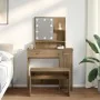 Juego de tocador con LED madera artesanal de roble von , Schlafzimmerkommoden - Ref: Foro24-3329186, Preis: 150,43 €, Rabatt: %