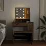 Juego de tocador con LED madera artesanal de roble von , Schlafzimmerkommoden - Ref: Foro24-3329186, Preis: 150,43 €, Rabatt: %