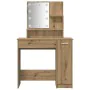 Juego de tocador con LED madera artesanal de roble von , Schlafzimmerkommoden - Ref: Foro24-3329186, Preis: 150,43 €, Rabatt: %