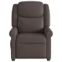 Sillón reclinable de masaje eléctrico marrón brillante de , Sillones - Ref: Foro24-3303417, Precio: 277,16 €, Descuento: %