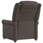 Sillón reclinable de masaje eléctrico marrón brillante de , Sillones - Ref: Foro24-3303417, Precio: 277,16 €, Descuento: %