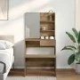 Juego de tocador de madera de ingeniería de roble artesanal de , Tocadores para dormitorios - Ref: Foro24-3329190, Precio: 12...