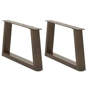 Patas para mesa de comedor en forma de V 2 uds acero natural von , Tischbeine - Ref: Foro24-4012535, Preis: 63,33 €, Rabatt: %