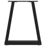 Patas para mesa de comedor en forma de V 2 uds acero negro by , Table legs - Ref: Foro24-4012540, Price: 46,61 €, Discount: %