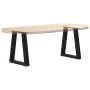 Patas para mesa de comedor en forma de V 2 uds acero negro by , Table legs - Ref: Foro24-4012540, Price: 46,61 €, Discount: %