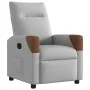 Sillón reclinable de tela gris nube de , Sillones - Ref: Foro24-4104808, Precio: 185,70 €, Descuento: %