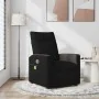 Sillón reclinable de masaje de tela negro de , Sillones - Ref: Foro24-4104834, Precio: 203,33 €, Descuento: %