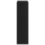 Estantería madera ingeniería negra 66x31x112 cm de , Librerías y estanterías - Ref: Foro24-860302, Precio: 75,33 €, Descuento: %