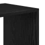Estantería madera ingeniería negra 66x31x112 cm de , Librerías y estanterías - Ref: Foro24-860302, Precio: 75,33 €, Descuento: %