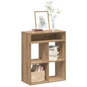 Armario libros madera ingeniería roble artisan 66x31x80 cm de , Librerías y estanterías - Ref: Foro24-860300, Precio: 60,16 €...