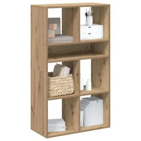 Estantería de madera ingeniería roble artisan 66x31x112 cm by , Bookcases and shelves - Ref: Foro24-860309, Price: 79,16 €, D...