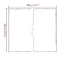 Lona transparente con ojales polietileno 4x8 m by , Waterproof tarpaulins - Ref: Foro24-4018521, Price: 62,92 €, Discount: %