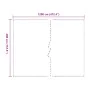 Lona transparente con ojales polietileno 4x12 m by , Waterproof tarpaulins - Ref: Foro24-4018523, Price: 76,40 €, Discount: %