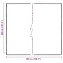 Lona transparente con ojales polietileno 4x5 m de , Lonas impermeables - Ref: Foro24-4018563, Precio: 40,58 €, Descuento: %