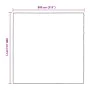 Lona transparente con ojales polietileno 8x8 m de , Lonas impermeables - Ref: Foro24-4018577, Precio: 96,73 €, Descuento: %