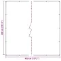 Lona transparente con ojales PVC 4x4 m de , Lonas impermeables - Ref: Foro24-4018606, Precio: 76,63 €, Descuento: %