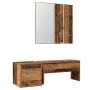 Juego de muebles de recibidor madera ingeniería madera antigua de , Bancos para recibidores y almacenamiento - Ref: Foro24-33...