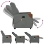 Sillón reclinable de masaje eléctrico tela gris oscuro de , Sillones - Ref: Foro24-3323999, Precio: 258,12 €, Descuento: %