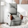 Sillón reclinable elevable de tela gris nube de , Sillones - Ref: Foro24-3324005, Precio: 272,07 €, Descuento: %