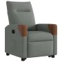 Sillón reclinable elevable de tela gris oscuro de , Sillones - Ref: Foro24-3324007, Precio: 285,28 €, Descuento: %