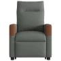 Sillón reclinable elevable de tela gris oscuro de , Sillones - Ref: Foro24-3324007, Precio: 285,28 €, Descuento: %