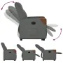 Sillón reclinable elevable de tela gris oscuro de , Sillones - Ref: Foro24-3324007, Precio: 285,28 €, Descuento: %